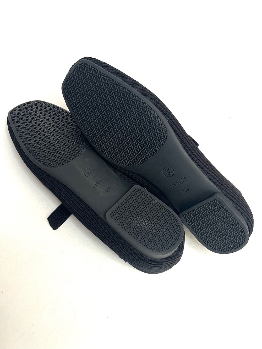 Vivaia Margot Mary Jane Square-Toe Flats in Black - Sz EU39/US8 - Picture 8 of 9